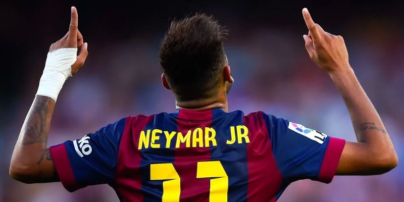 Neymar thi đấu xuất sắc trong màu áo Barcelona